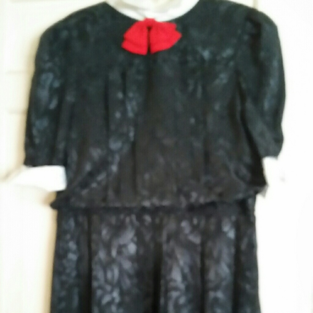 In the Mood Black Short Sleeve Dress Size 6